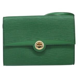 Louis Vuitton Epi Pochette Arche Shoulder Bag Green